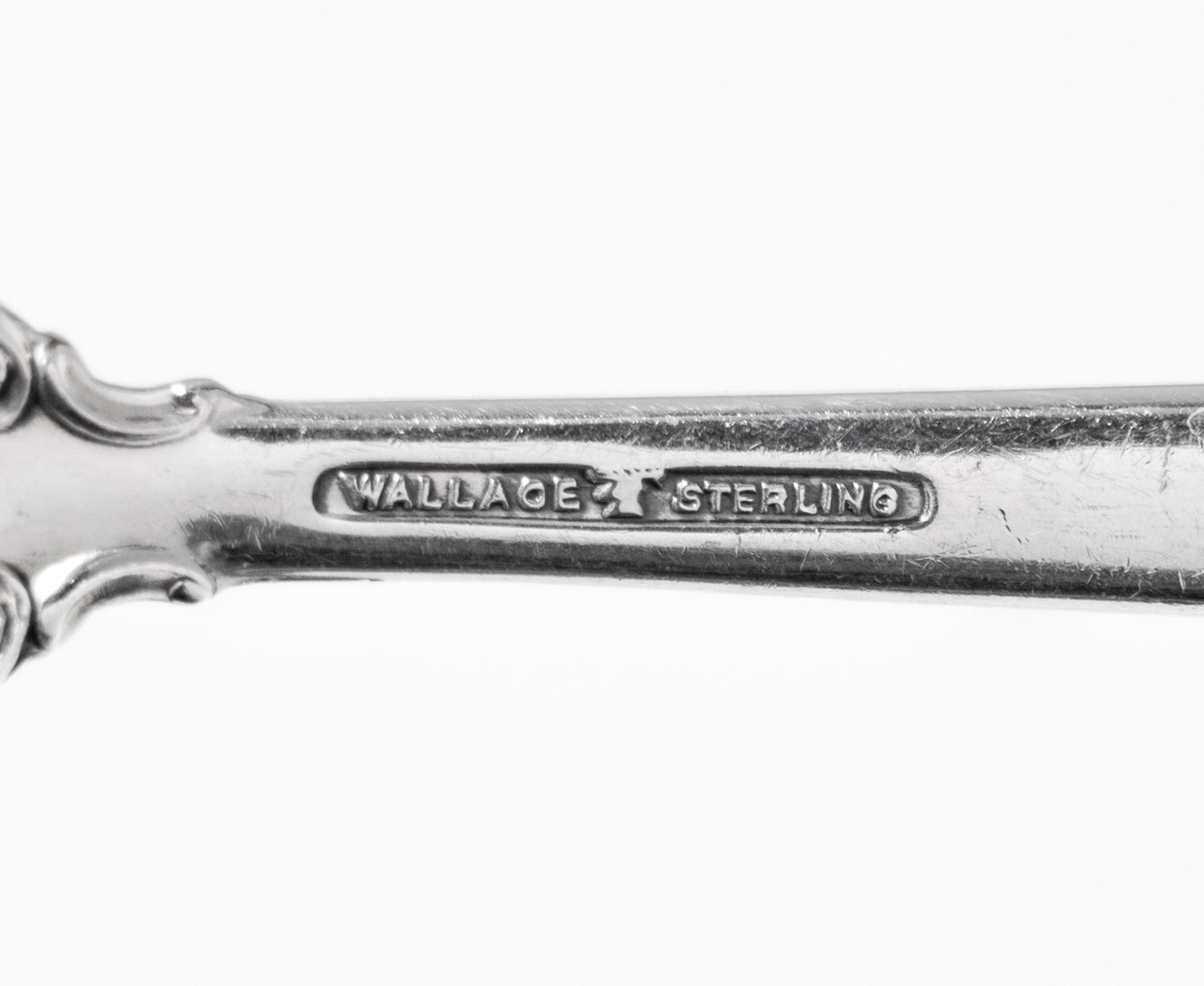 A Wallace Grand Baroque Silver Flatware Service