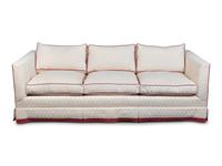 An Upholstered Three-Seat Sofa