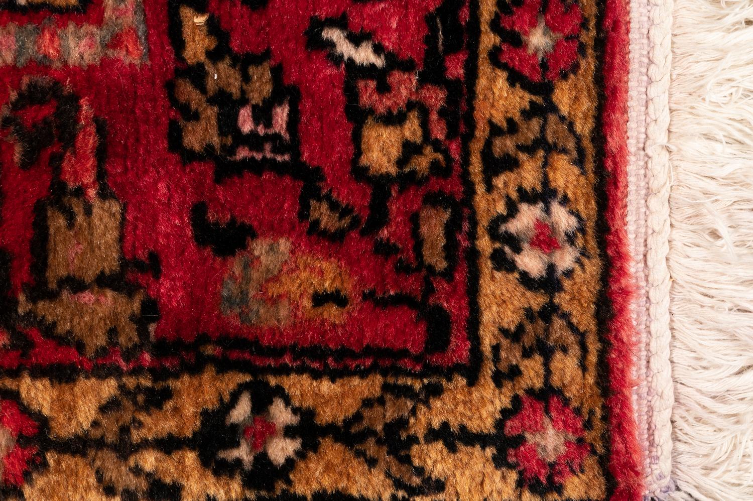 A Hamadan Wool Rug