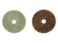 Two Chinese Celadon Jade Bi Disks