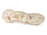 A Wedgwood Nautilus Porcelain Dessert Service