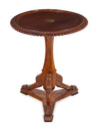 A Northern European Mahogany Pedestal Table