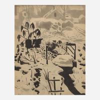 Charles Burchfield (American, 1893–1967) Winter Landscape