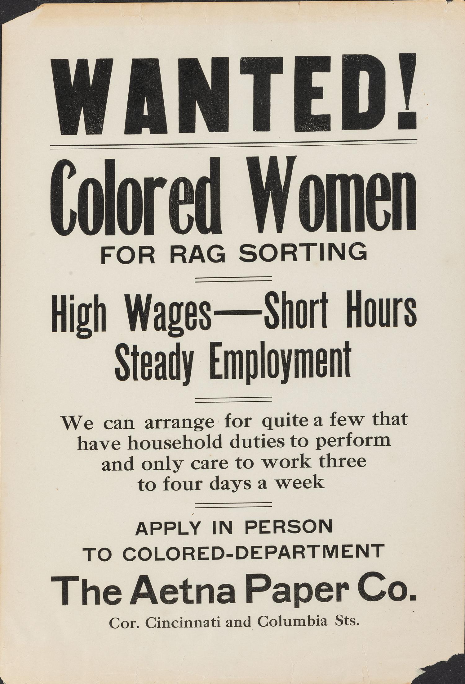 [CIVIL WAR]. Volunteers Wanted! Come! Come! For the 16th Regiment! Winthrop, [MA], [June 1861?].