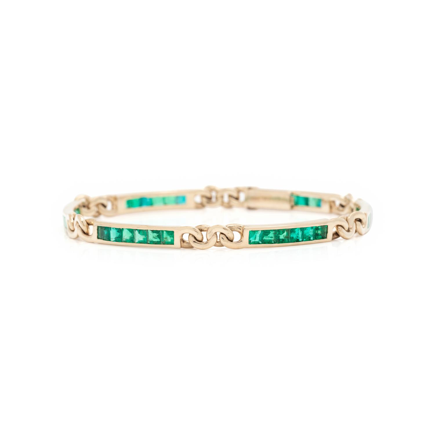 EMERALD LINE BRACELET