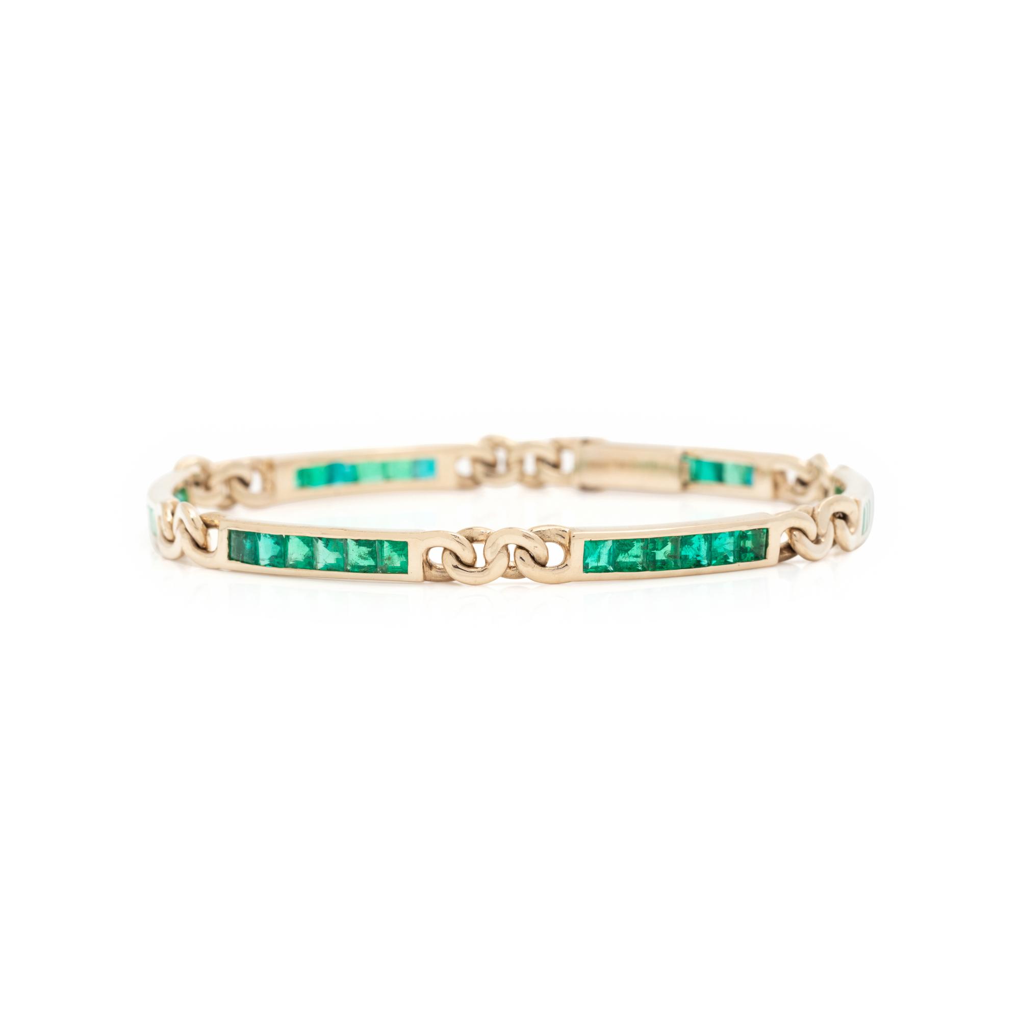 EMERALD LINE BRACELET