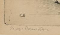 Seaside Landscape , plus etching, Evening Desert, Arizona