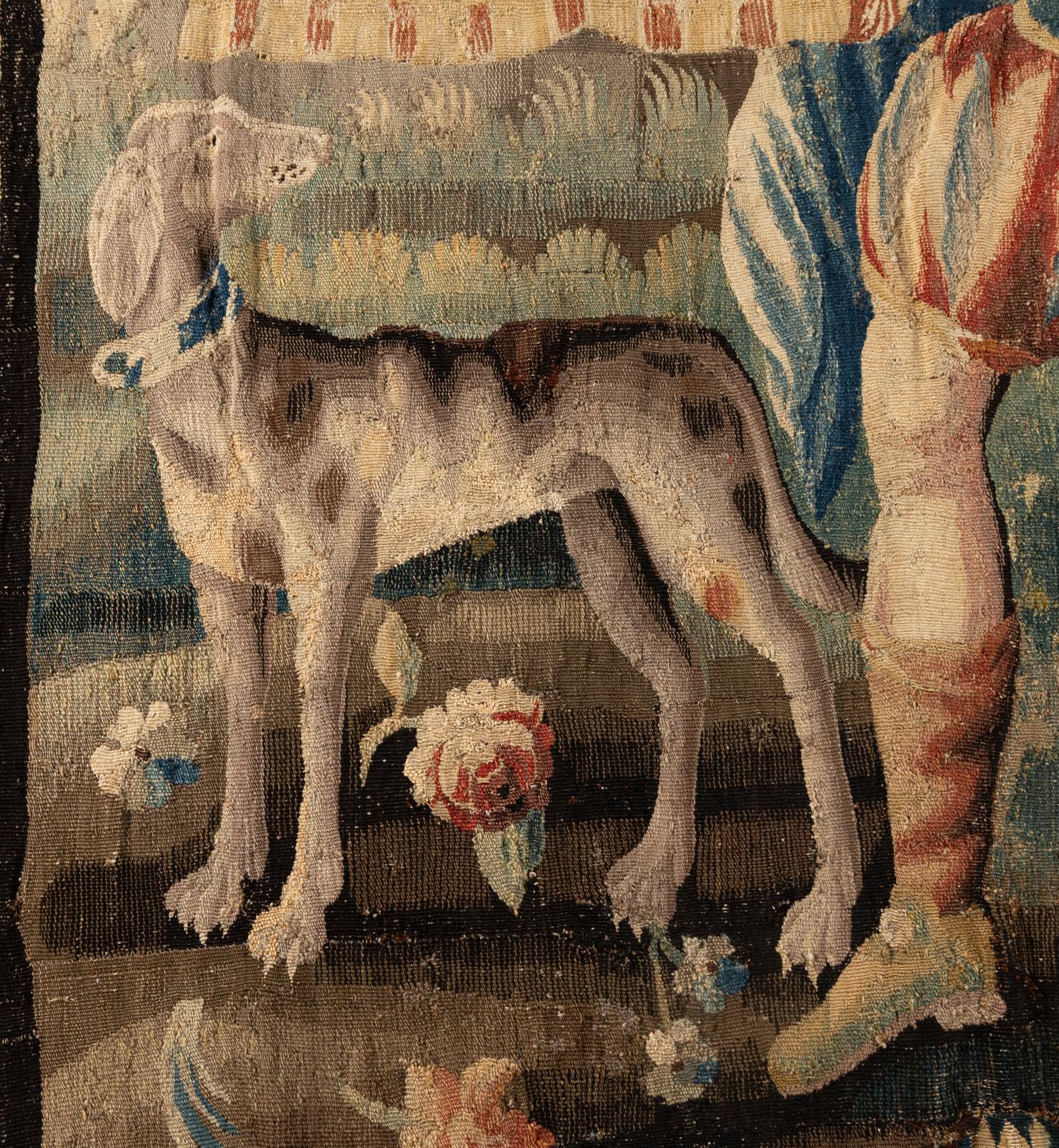 An Aubusson Historical Tapestry