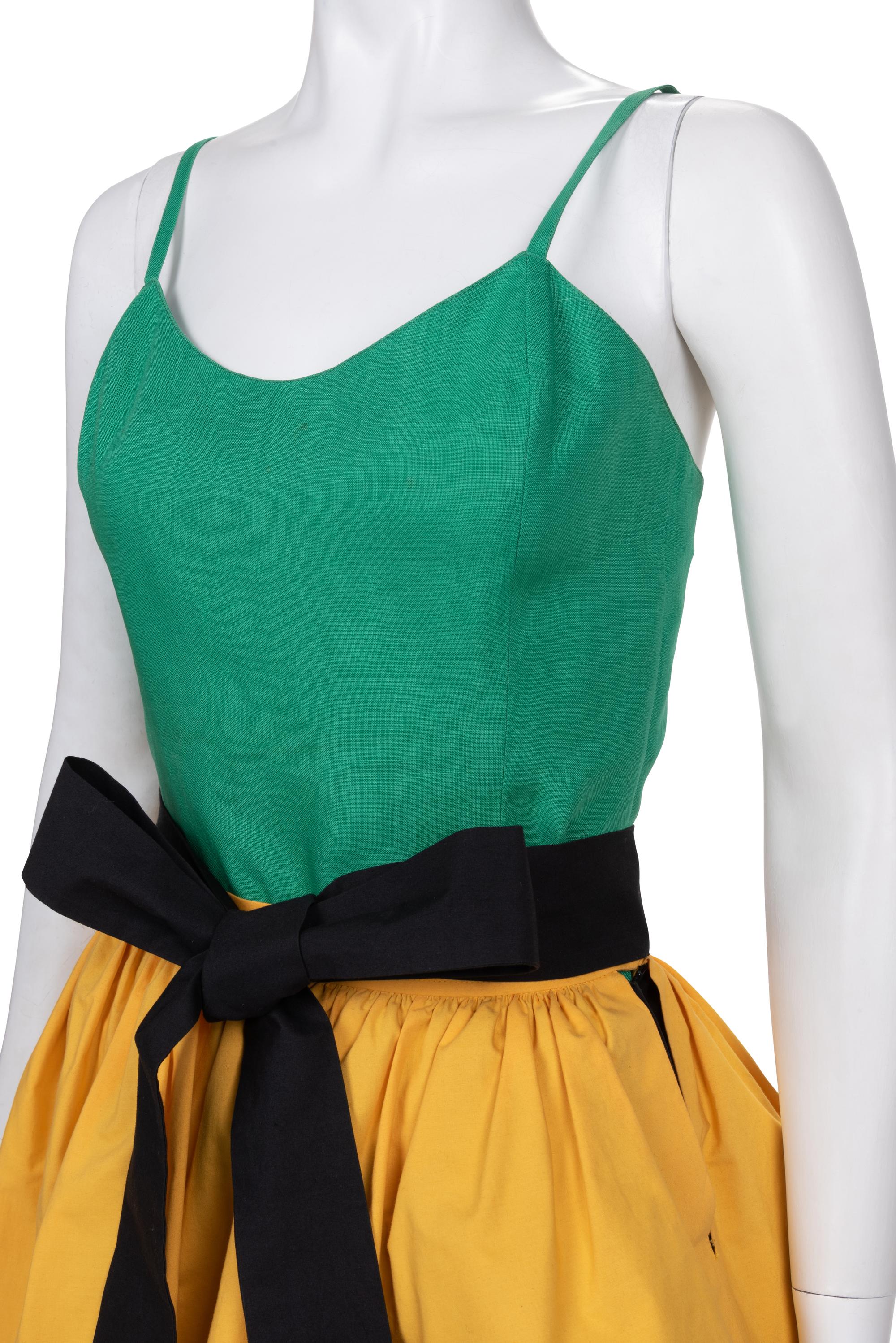 Four Designer Separates: Two Rive Gauche, One Karl Lagerfeld, and One Unlabeled, 1980s