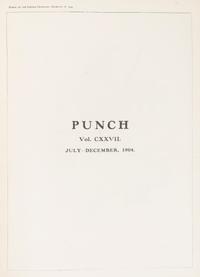 (PUNCH MAGAZINE). Punch: Or the London Charivari. London, 1841-1890. 214 vols. July-Dec. 1891 through July-Dec. 1946.