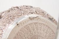 A Large Burmese Silver Bowl