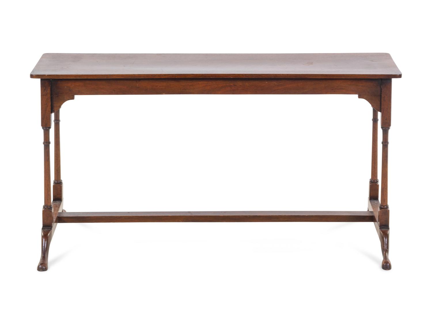 A Georgian Style Sofa Table