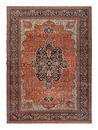 A Feraghan Sarouk Wool Rug