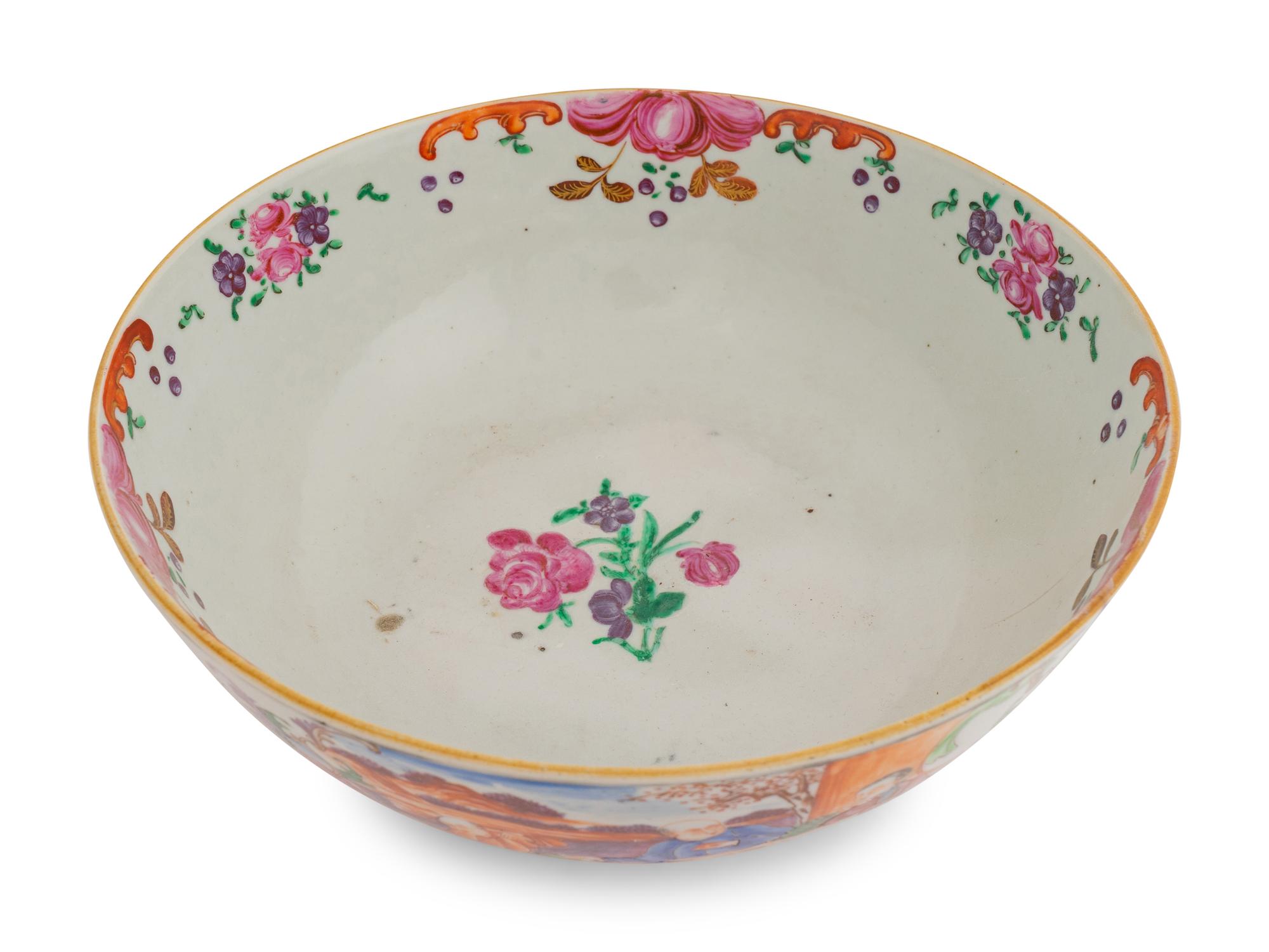 A Chinese Export Rose Canton Porcelain Bowl — 18TH/19TH CENTURY