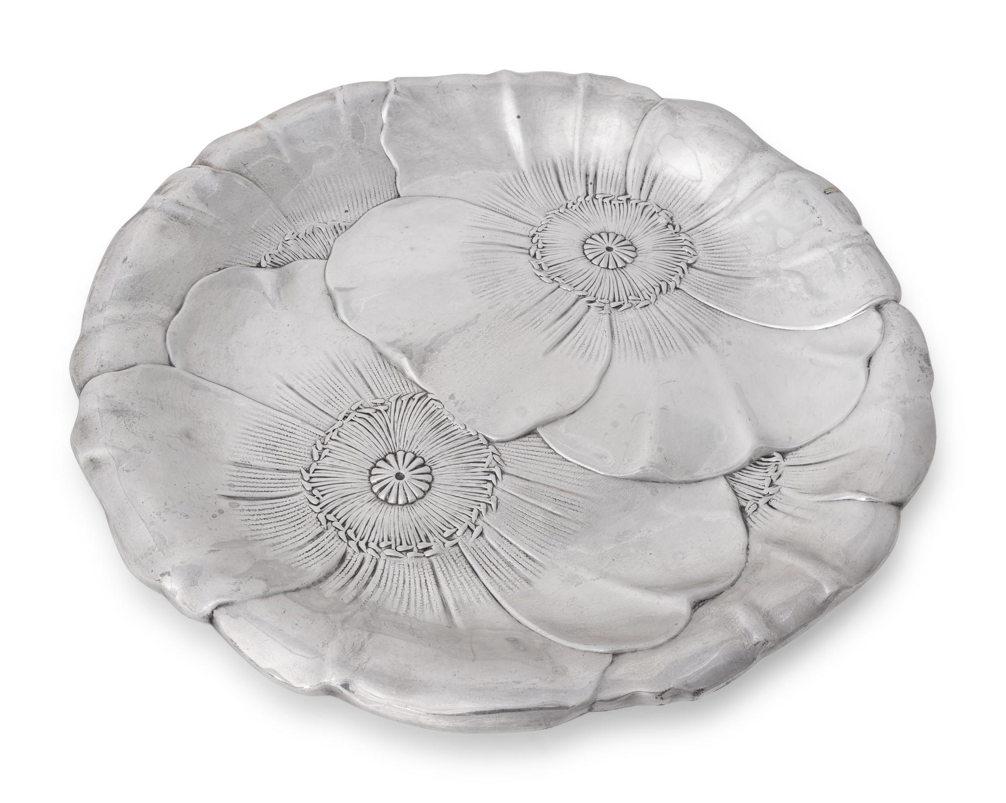 A Wallace Art Nouveau Silver Plate