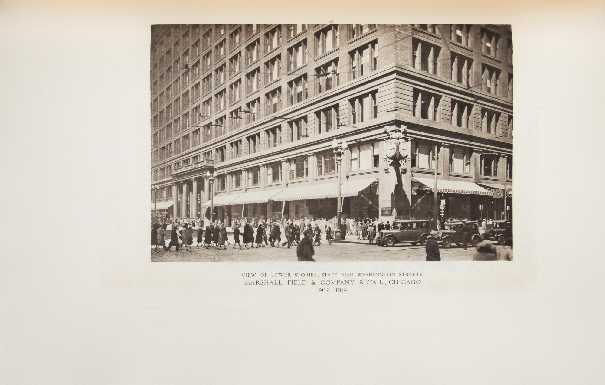 [GRAHAM ANDERSON PROBST & WHITE]. The Architectural Work of Graham Anderson Probst & White Chicago and their Predecessors D.H. Burnham & Co. and Graham Burnham & Co . London: Privately published by B.T. Batsford Ltd, 1933.
