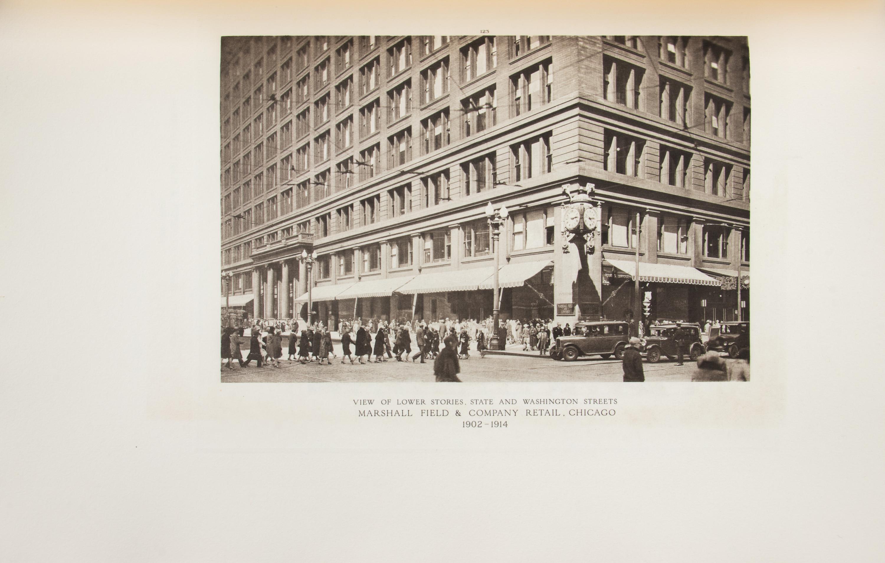 [GRAHAM ANDERSON PROBST & WHITE]. The Architectural Work of Graham Anderson Probst & White Chicago and their Predecessors D.H. Burnham & Co. and Graham Burnham & Co . London: Privately published by B.T. Batsford Ltd, 1933.