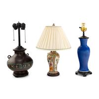 Three Chinese Lamps