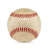 A 1939 St. Louis Browns Team Signed Autograph Baseball (Beckett Authentication Services)