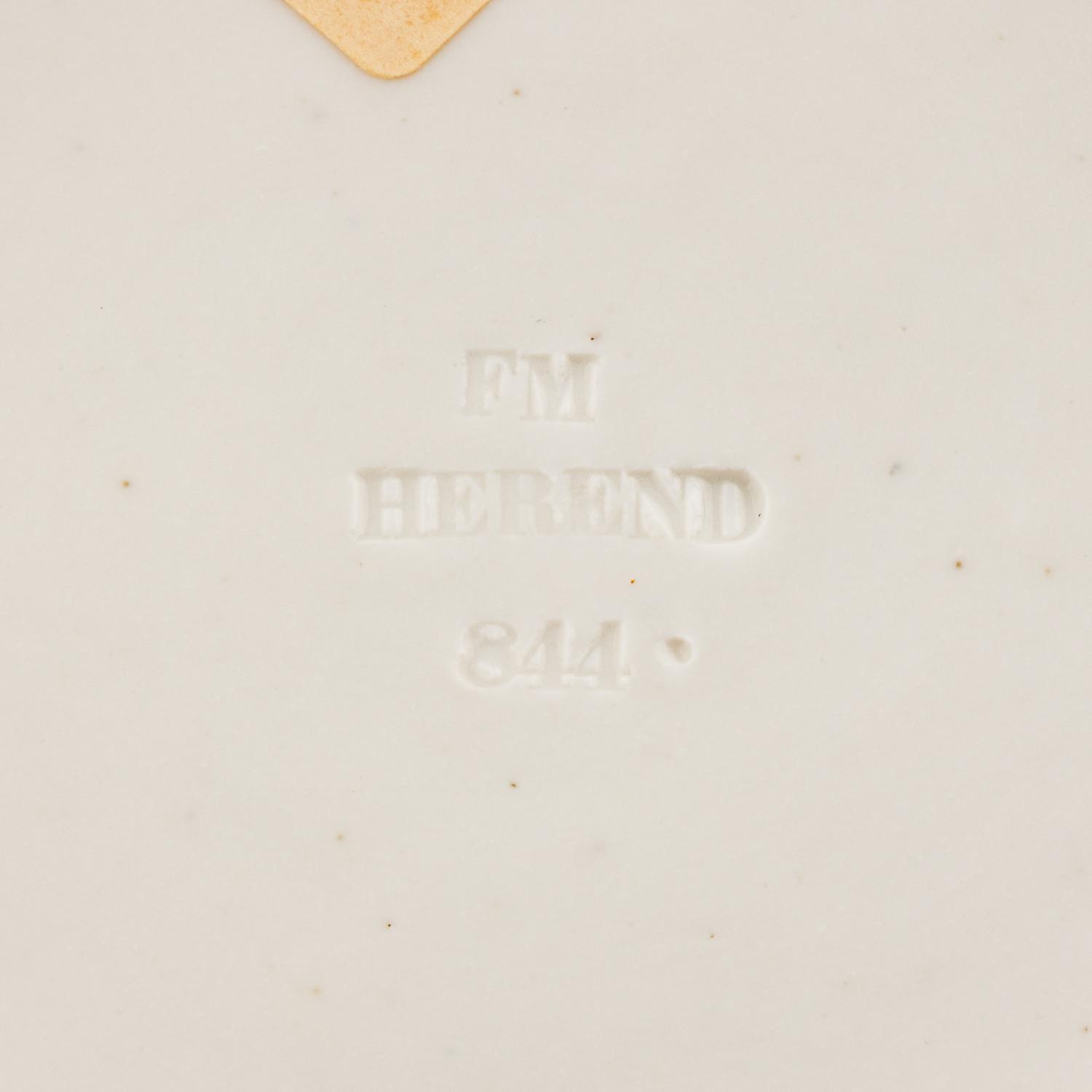 A Pair of Herend Porcelain Plates