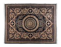 A Versace Patterned Rug