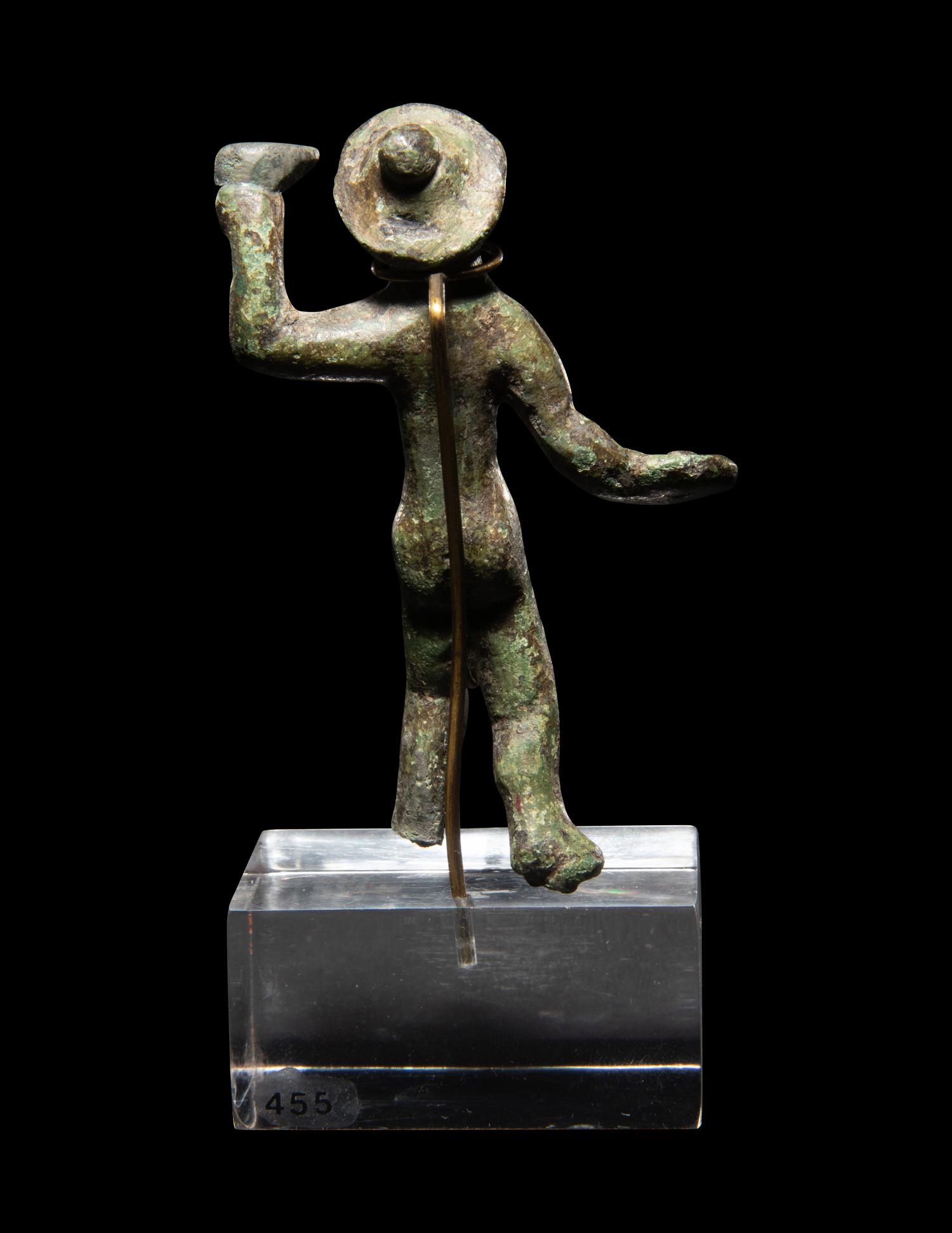 An Etruscan Bronze Votive Figure