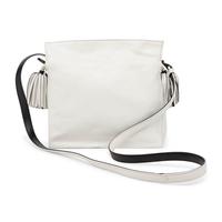 Loewe, Flamenco Tassel Bag in White Leather