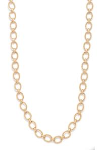 YELLOW GOLD LONGCHAIN NECKLACE