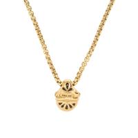 David Yurman, Yellow Gold Chain with Peridot and Diamond Pendants