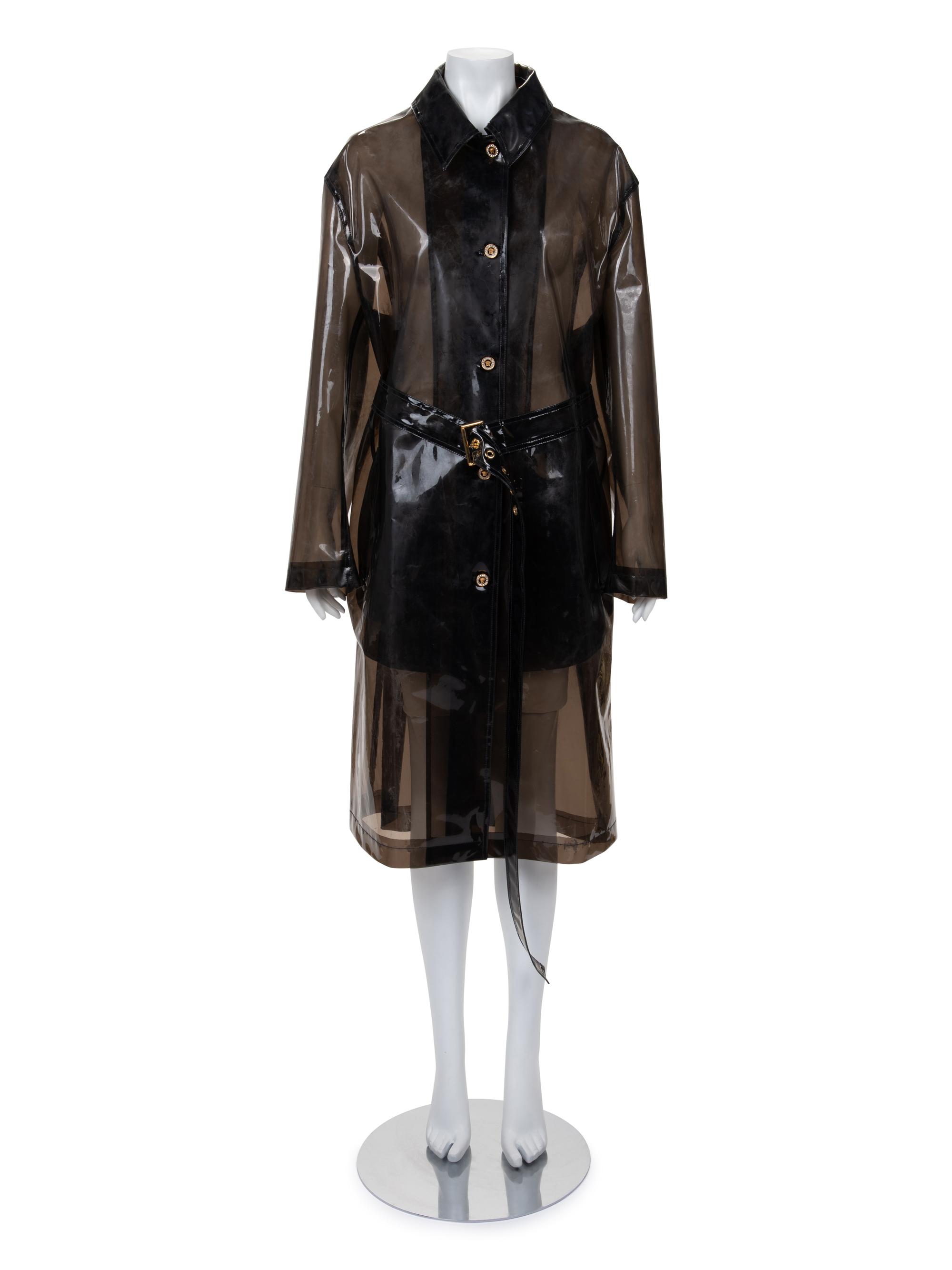 Versace Rain Slicker Jacket, 1990-2000s