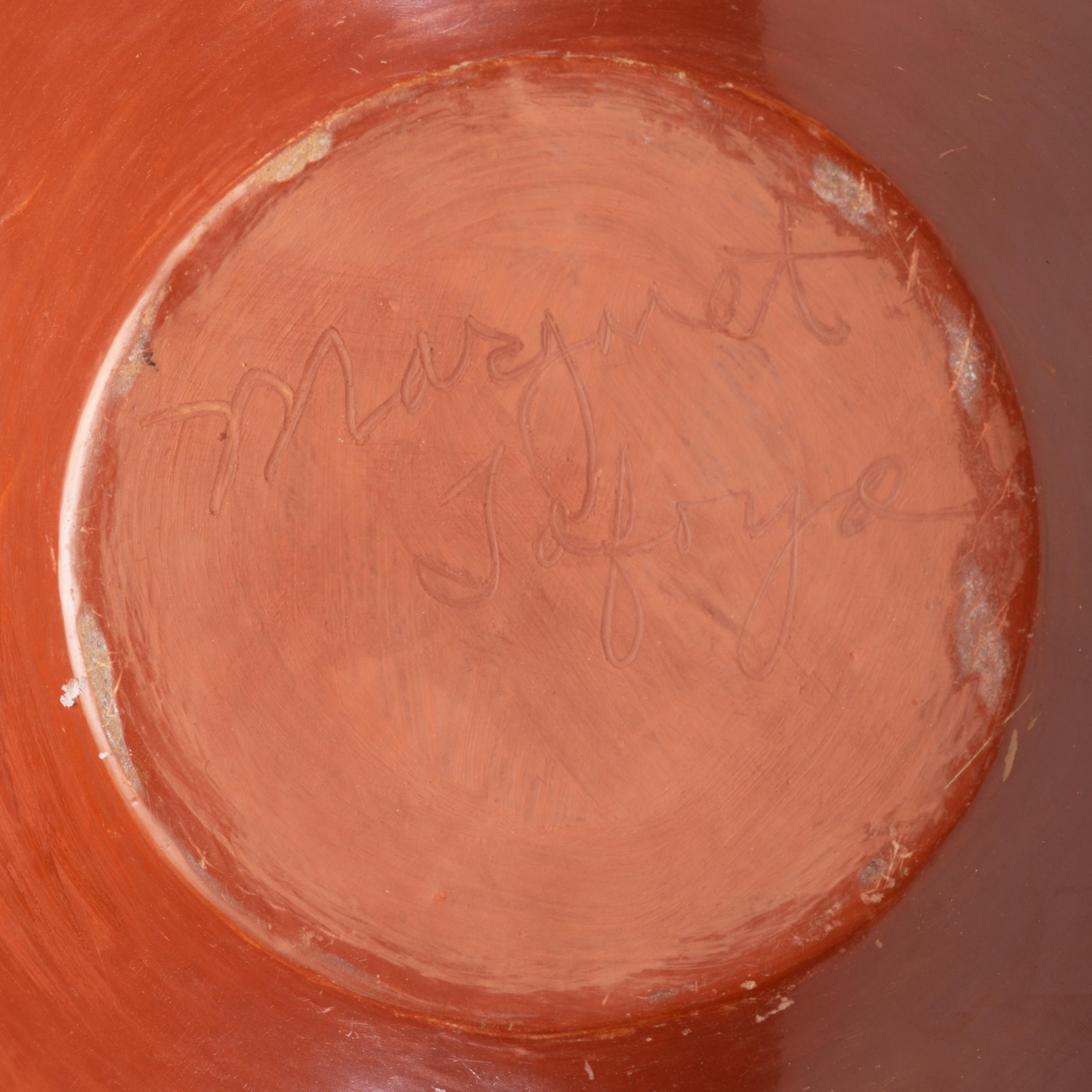 Redware Wedding Vase, with Bear Paw Lot is located and will ship from Cincinnati, Ohio.
