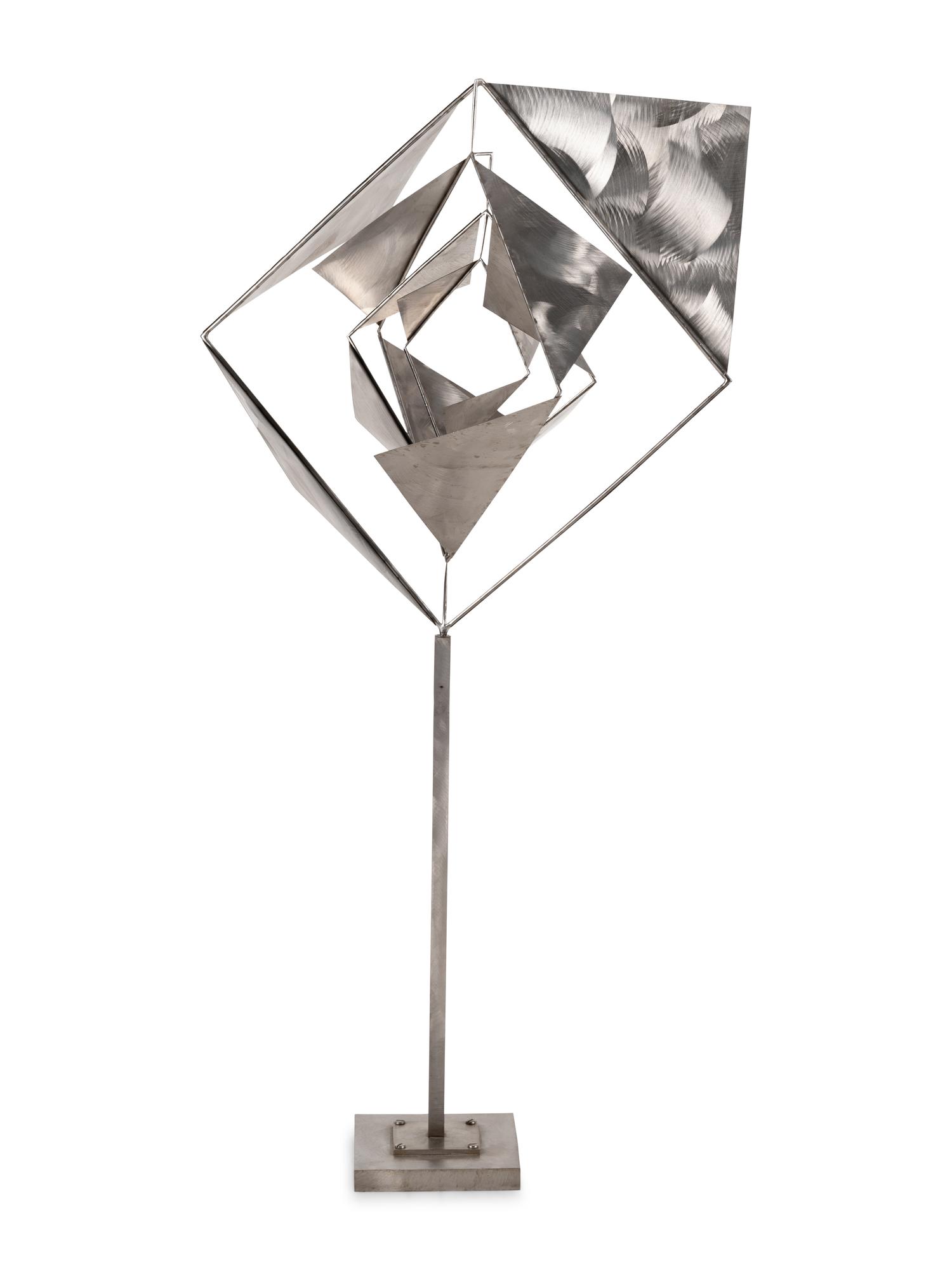 Space Churn within Squares, Variation II, 1971
