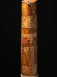 Jicarilla Apache / Ute Buffalo Hide Parfleche Cylinder