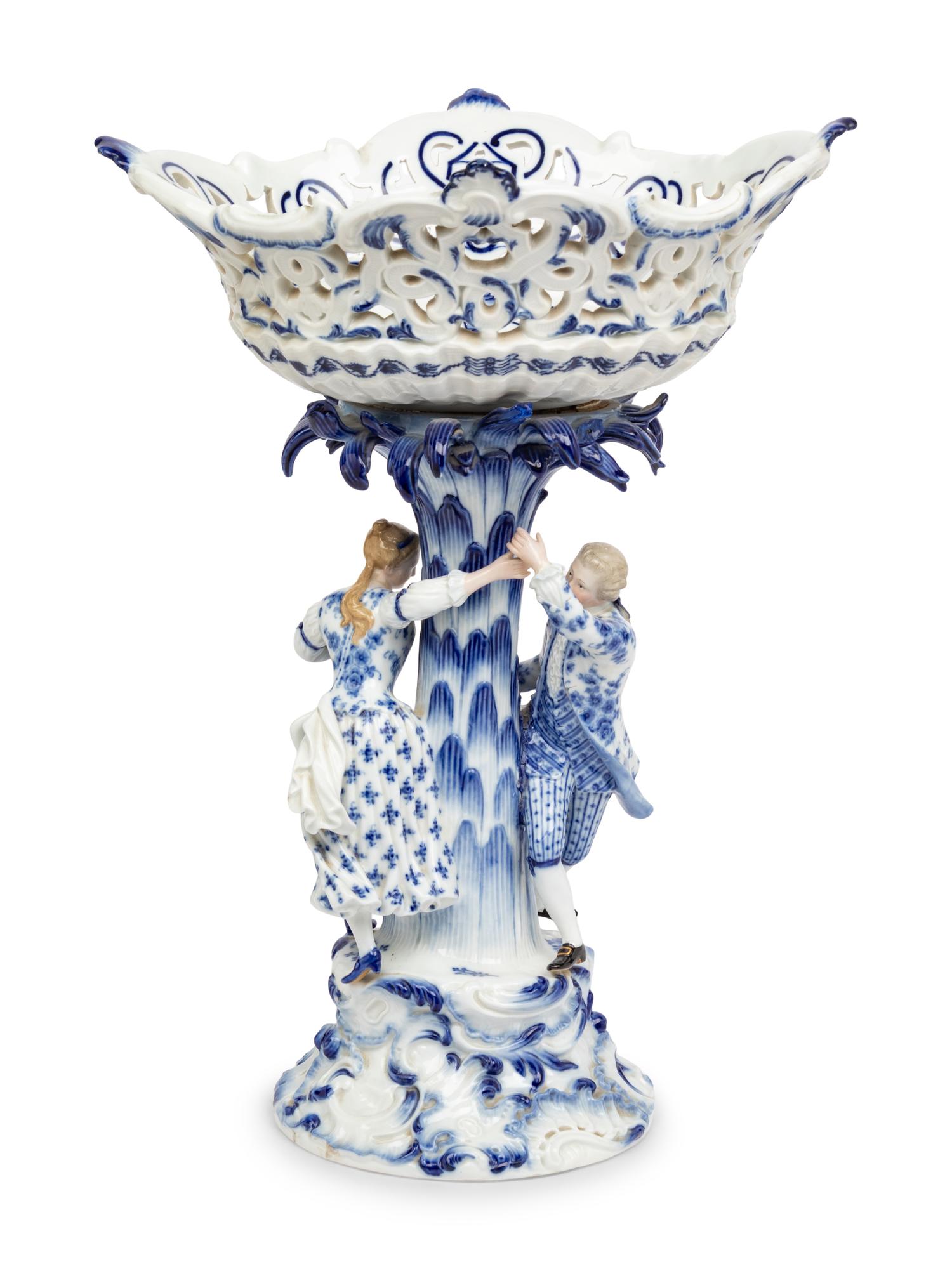 A Meissen Porcelain Centerpiece