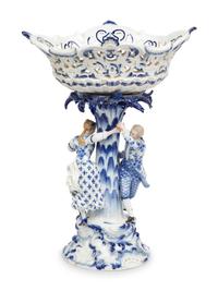 A Meissen Porcelain Centerpiece