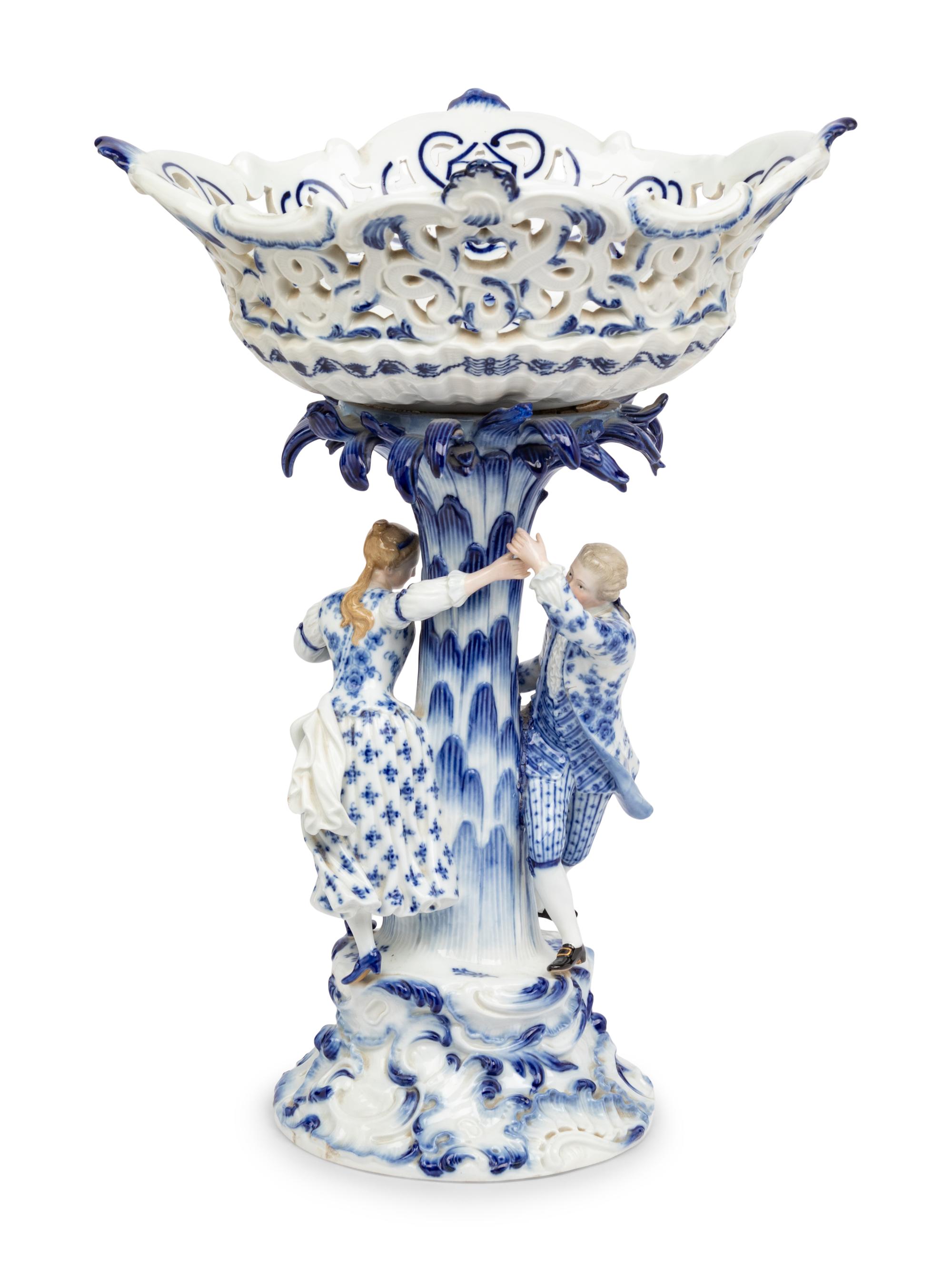 A Meissen Porcelain Centerpiece