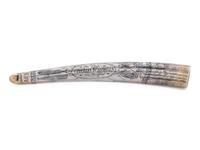 Five Faux Scrimshaw Teeth and Tusks