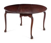 A Chippendale Mahogany Drop Leaf Table