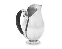 A Johan Rohde Designed Georg Jensen Silver Schilling Pitcher