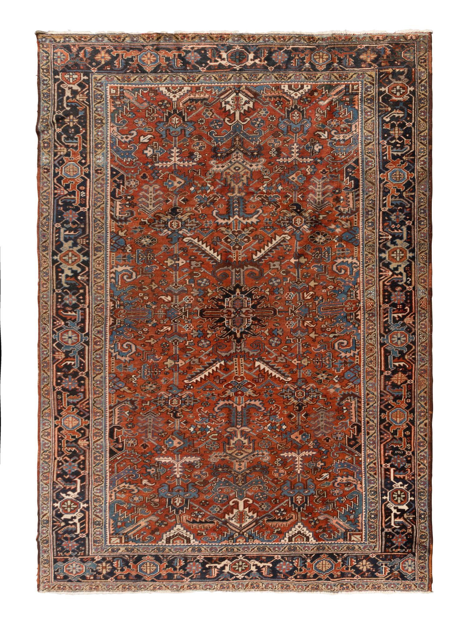 A Heriz Rug