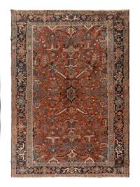 A Heriz Rug