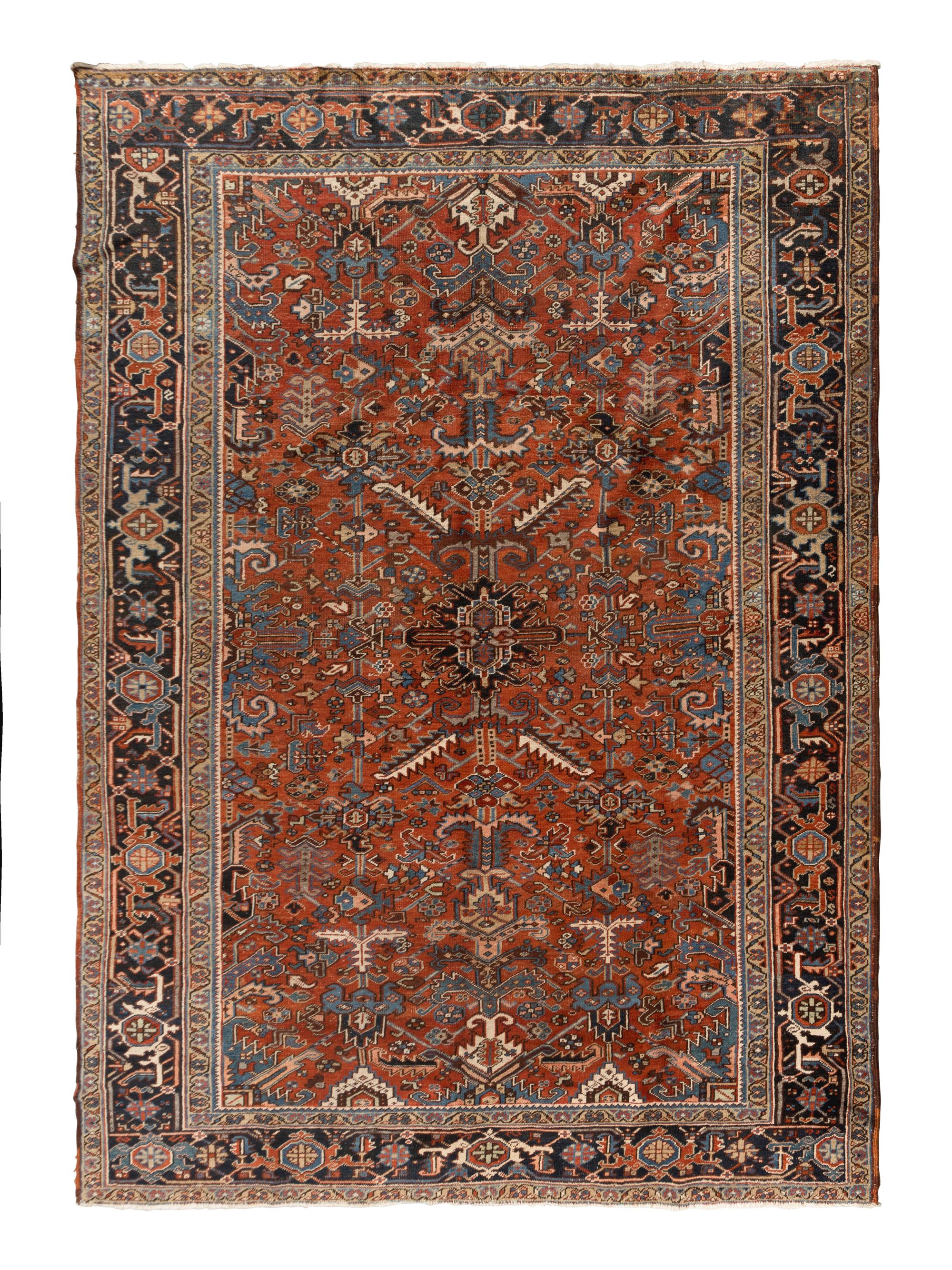 A Heriz Rug