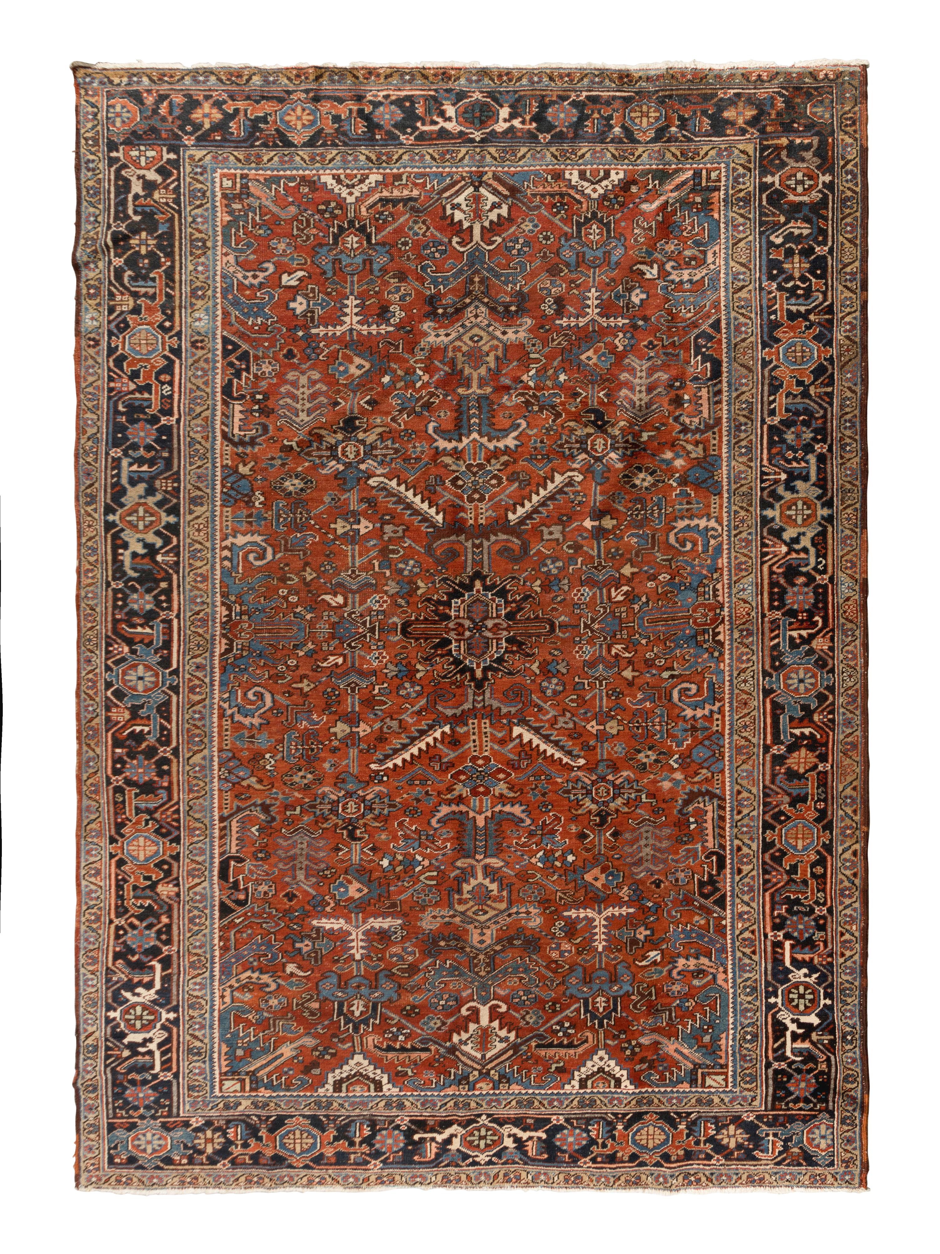 A Heriz Rug