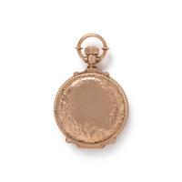 YELLOW GOLD HUNTER CASE POCKET WATCH
