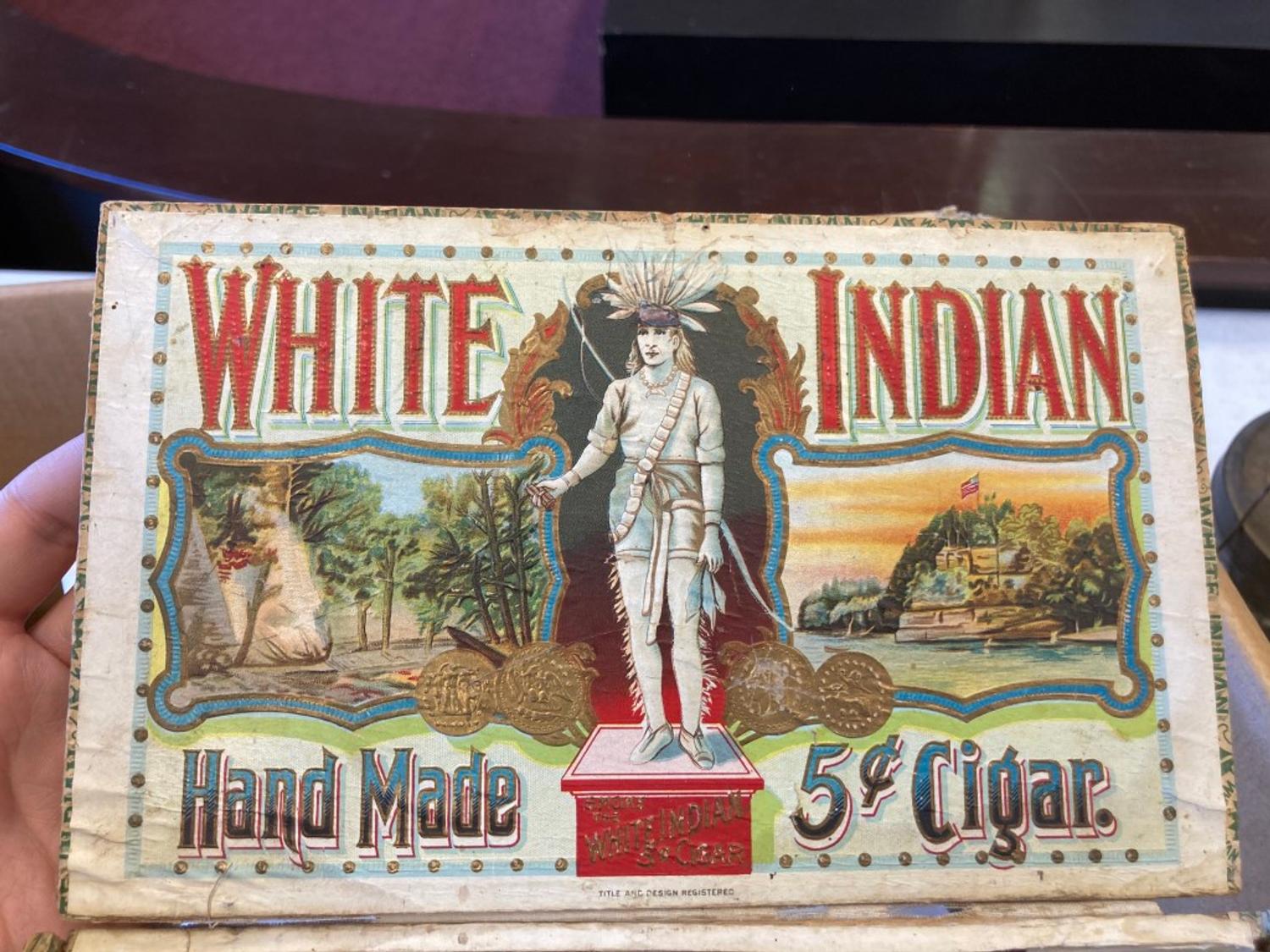 A Collection of Cigar Boxes and Tins