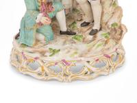 A Meissen Porcelain Figural Group of Laurette