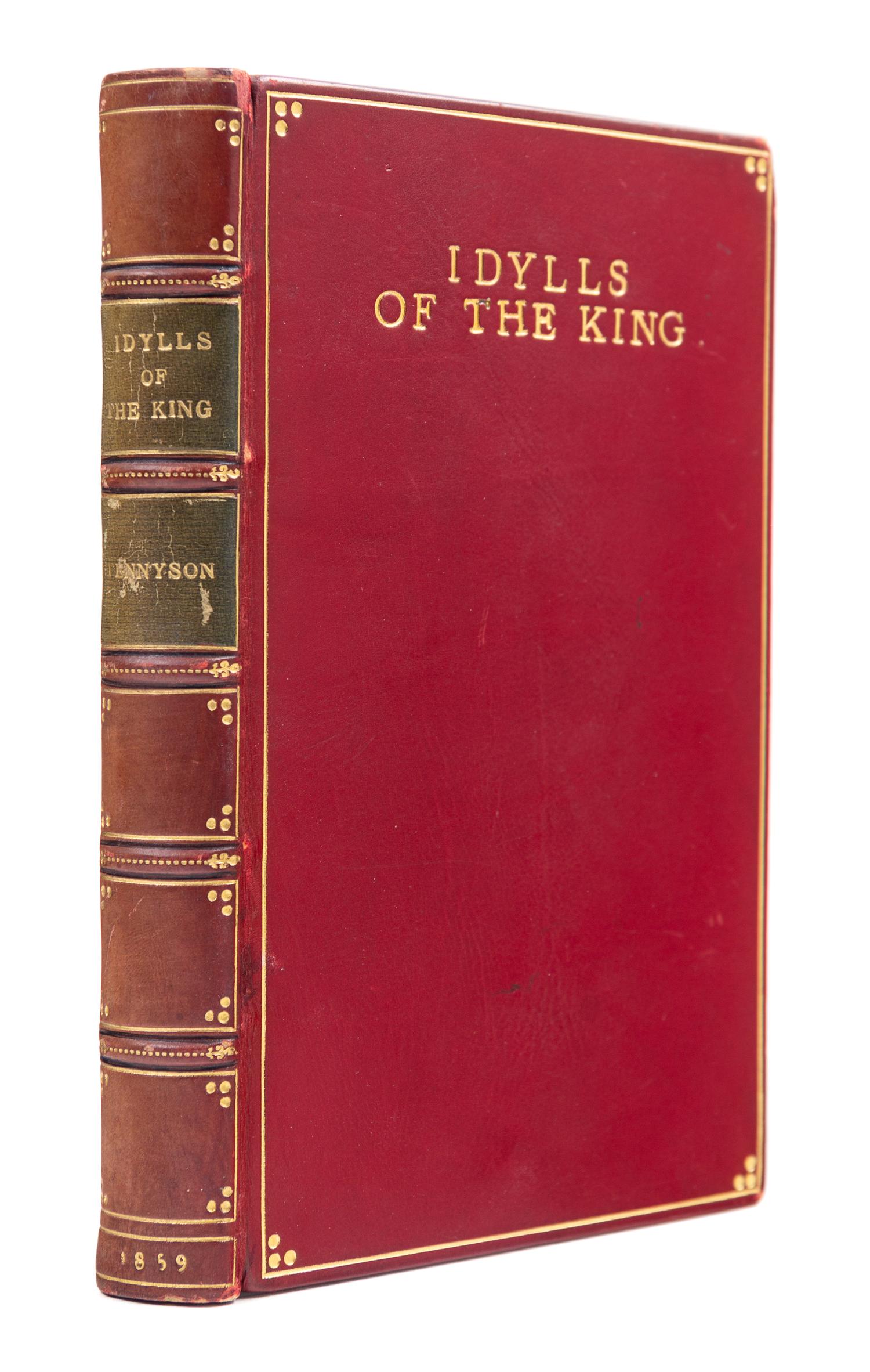TENNYSON, Alfred, Lord (1809-1892). Idylls of the King. London: Edward Moxon & Co., 1859.