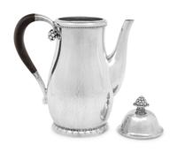 A Georg Jensen Silver Coffee Pot