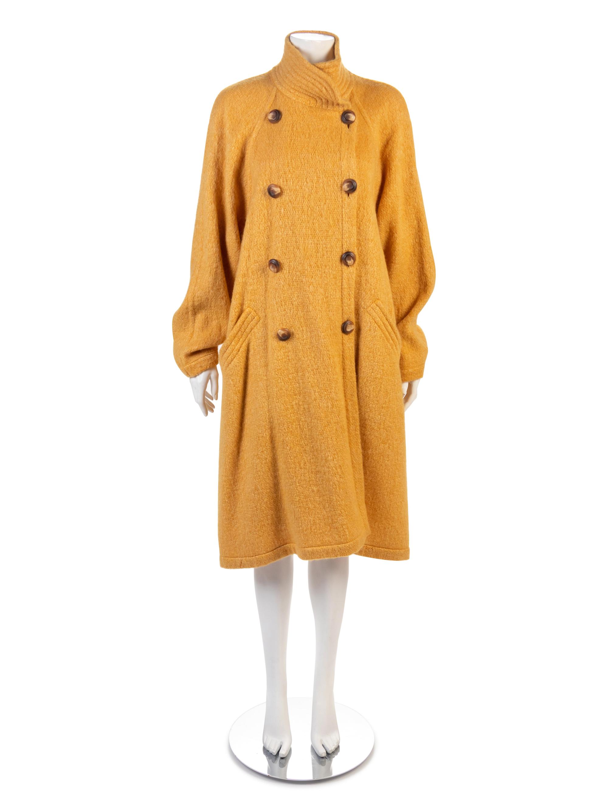 Ungaro Wool Knit Coat. 1980-90s