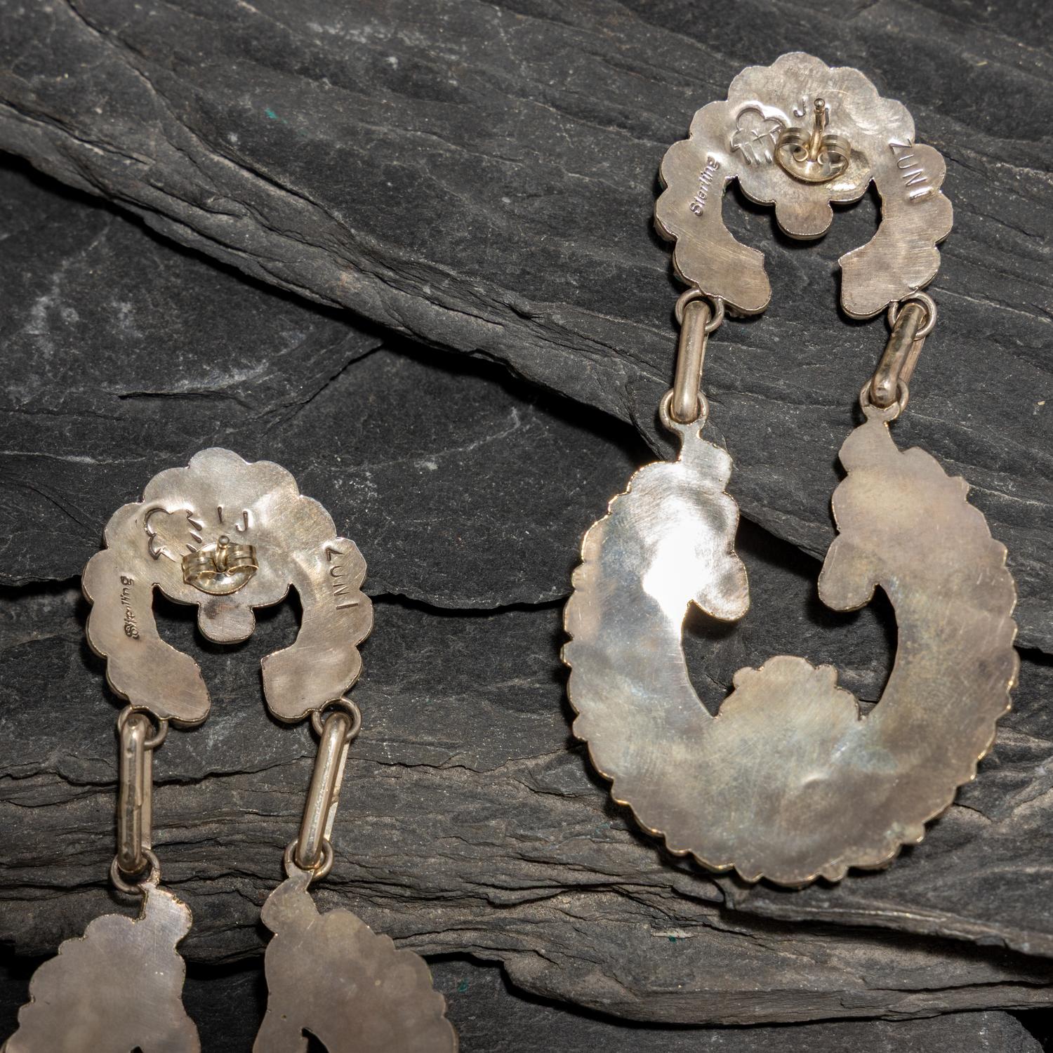Zuni Silver and Petit Point Jewelry